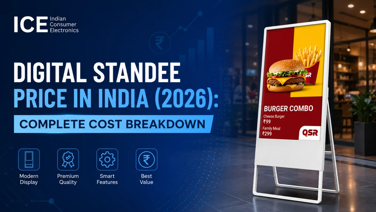 Digital Standee Price in India (2026): Complete Cost Breakdown