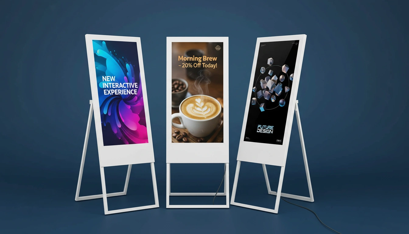 ICE digital standee manufacturer — India