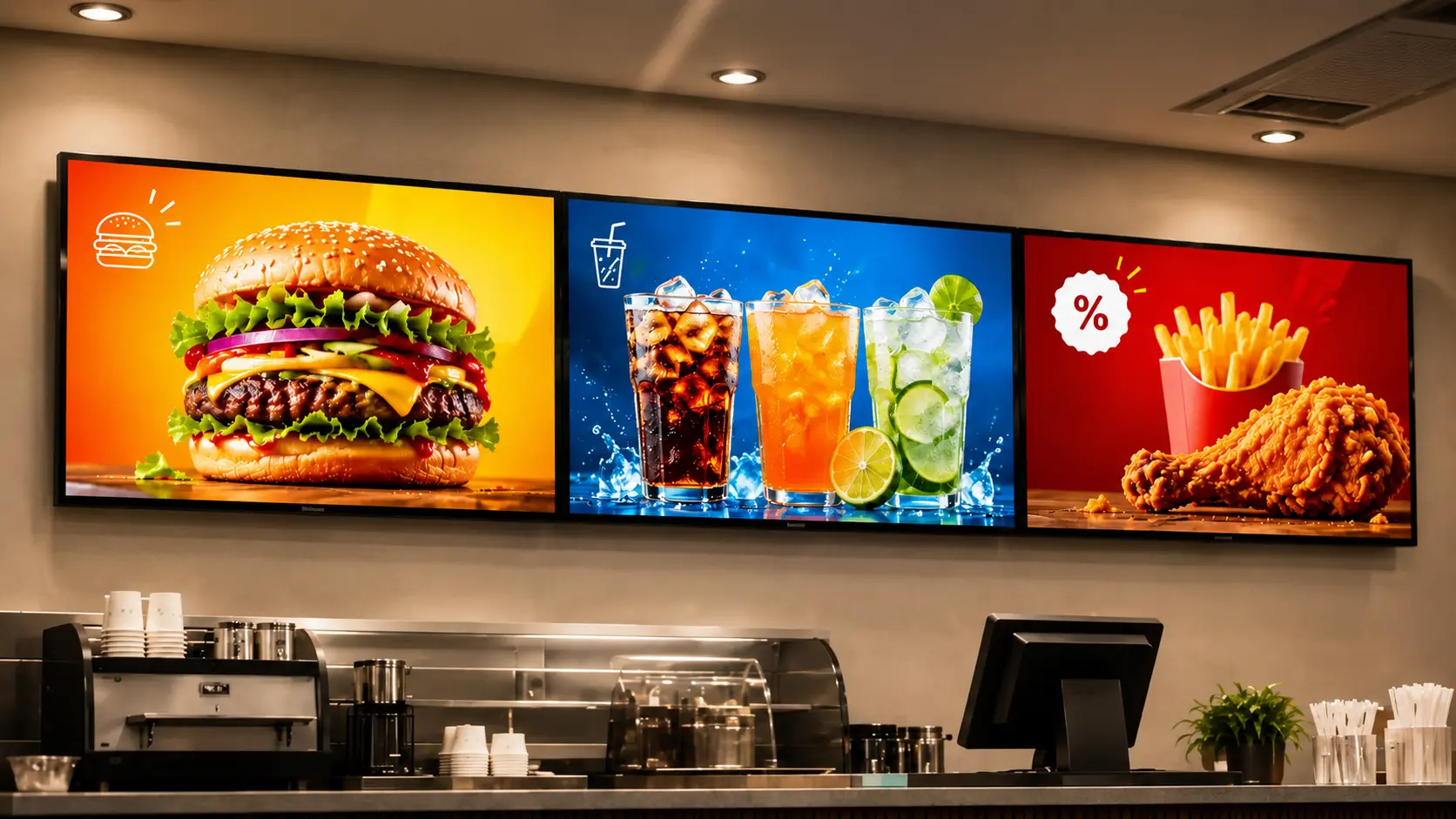 Commercial Displays — ICE TV Manufacturer India