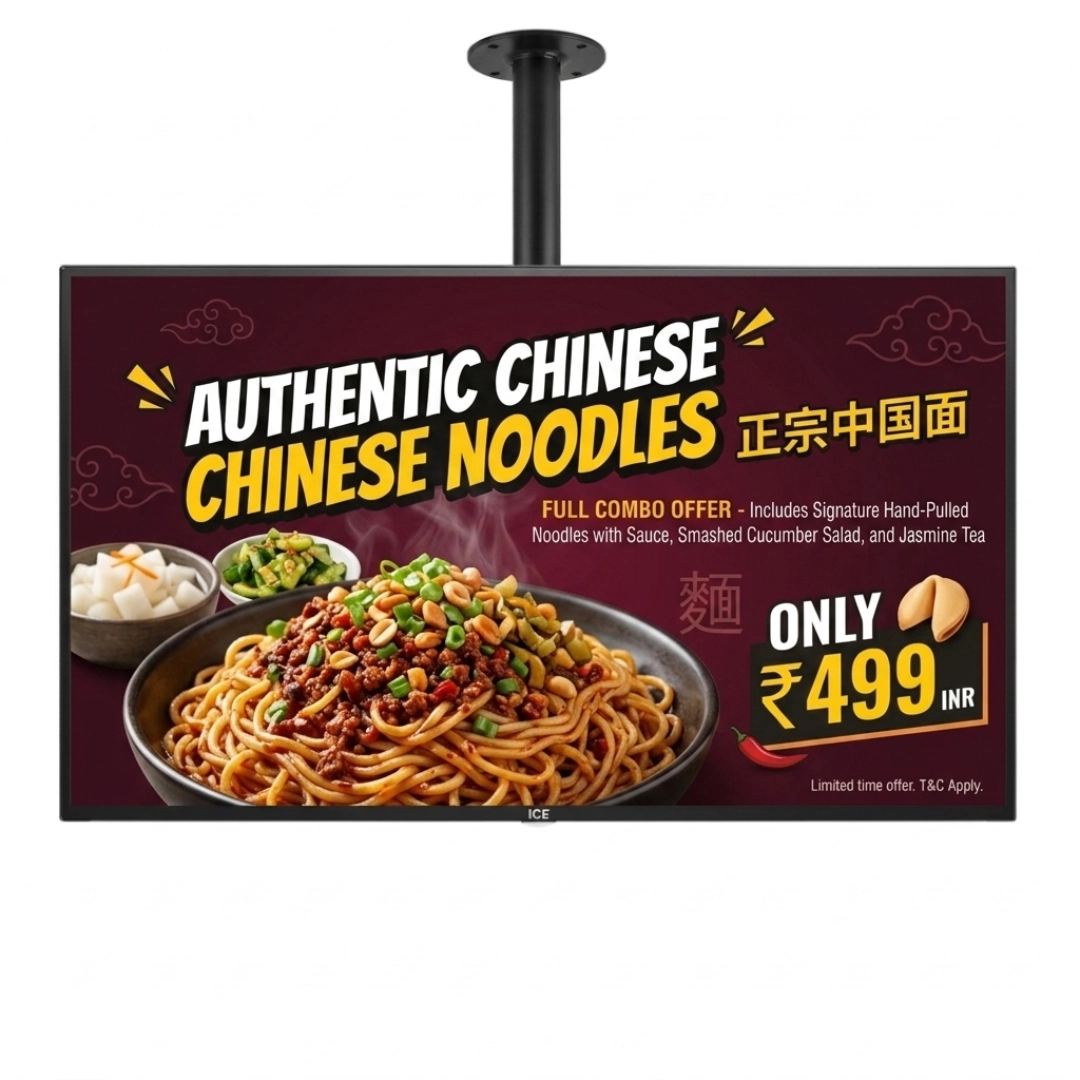 ICE 55" 4K UHD QLED Android Commercial TV — ICE TV Manufacturer India