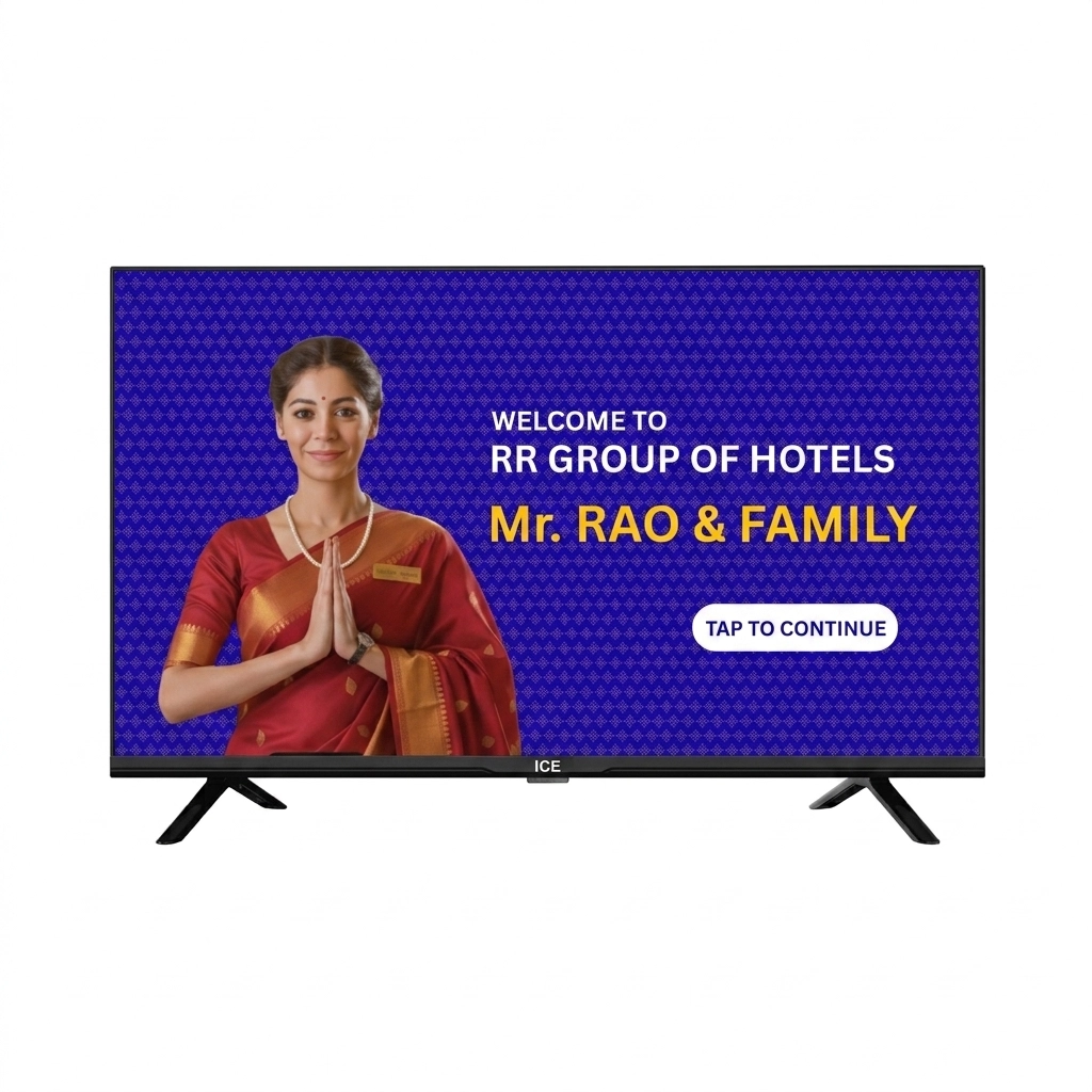 32 Inch Full HD Android Hotel TV By ICE — ICE TV Manufacturer India