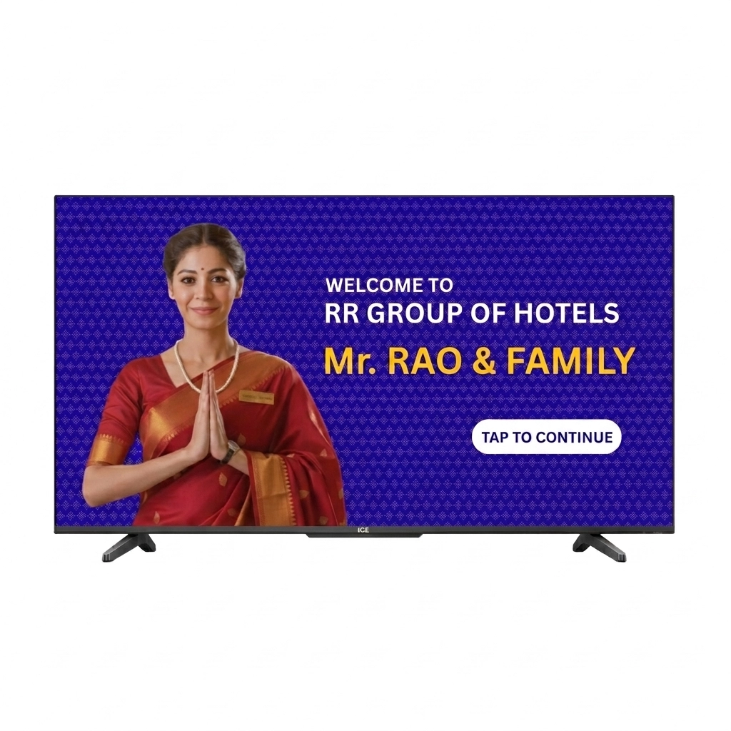 65 Inch 4K QLED Android Hotel TV By ICE — ICE TV