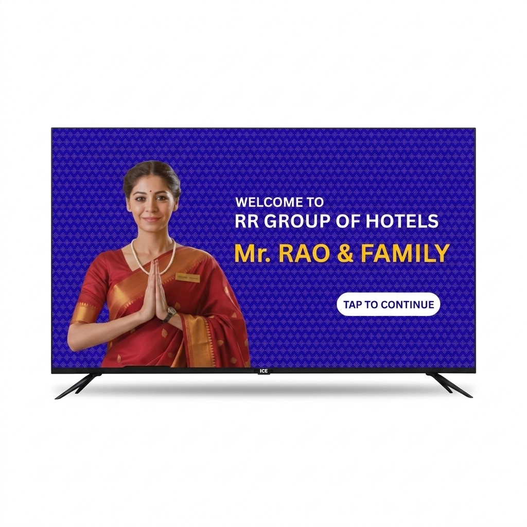 75 Inch 4K QLED WEB OS Hotel TV By ICE — ICE TV