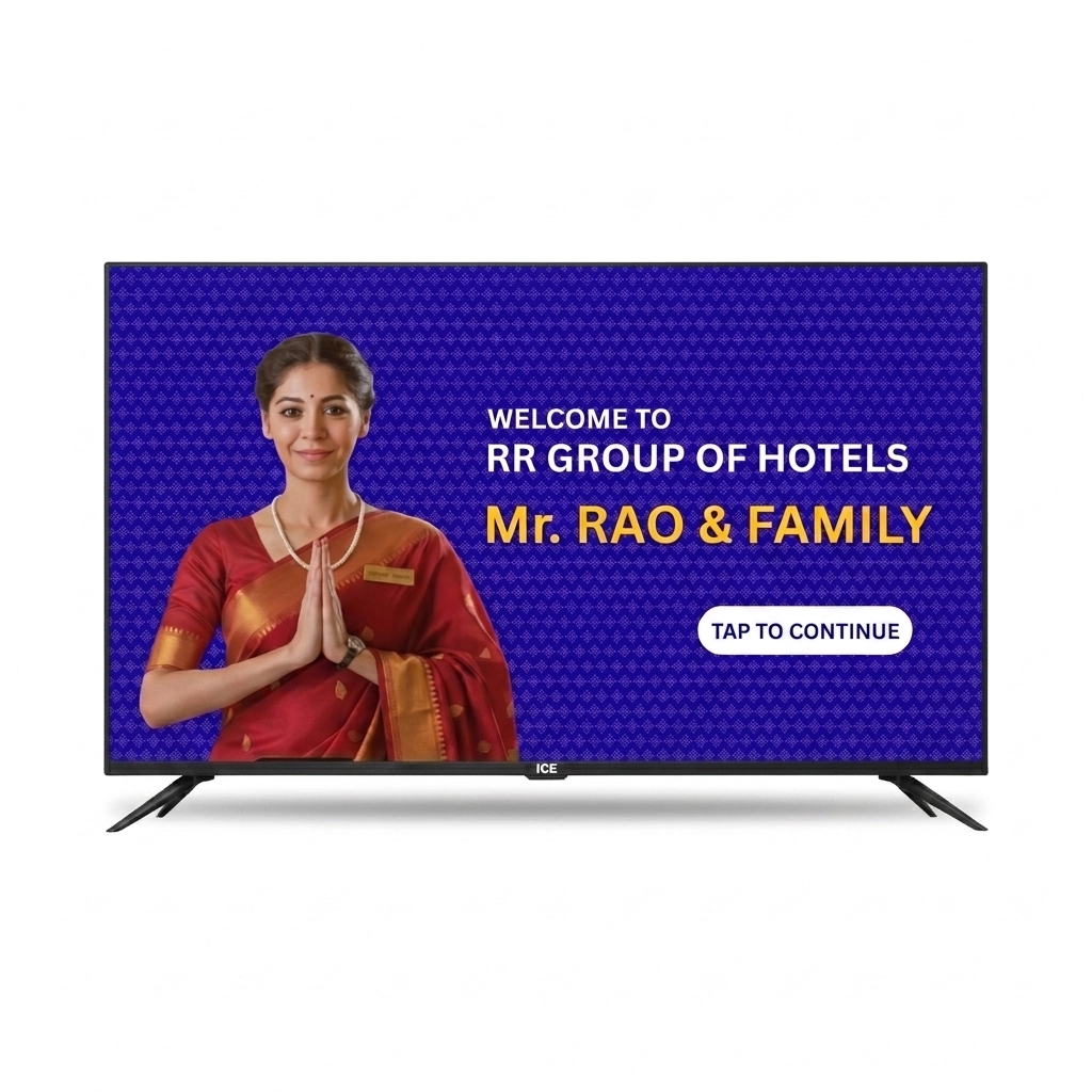 86 Inch 4K QLED WEB OS Hotel TV By ICE — ICE TV